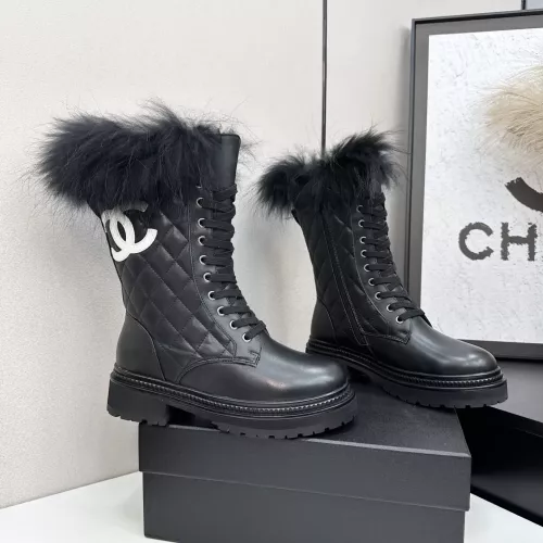 Replica Chanel Boots For Women #1374281 $145.00 USD for Wholesale
