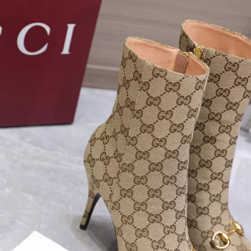 Replica Gucci Boots For Women #1374313 $135.00 USD for Wholesale