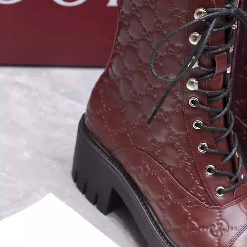 Replica Gucci Boots For Women #1374320 $155.00 USD for Wholesale