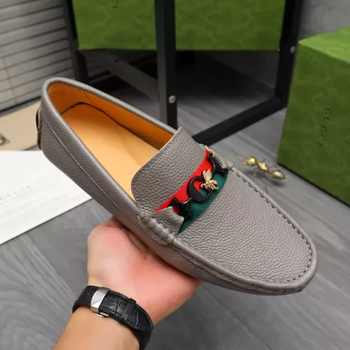 Replica Gucci Oxfords Shoes For Men #1374459 $72.00 USD for Wholesale