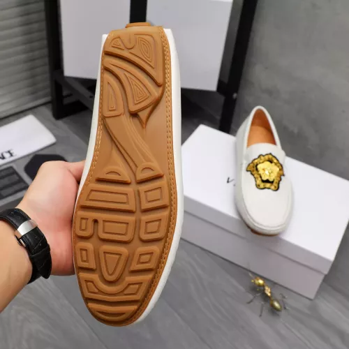 Replica Versace Leather Shoes For Men #1374469 $80.00 USD for Wholesale