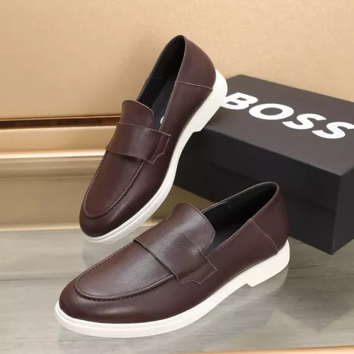 Boss Leather Shoes For Men #1374476 $96.00 USD, Wholesale Replica Boss Leather Shoes