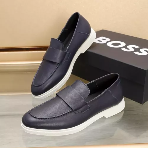 Boss Leather Shoes For Men #1374477 $96.00 USD, Wholesale Replica Boss Leather Shoes