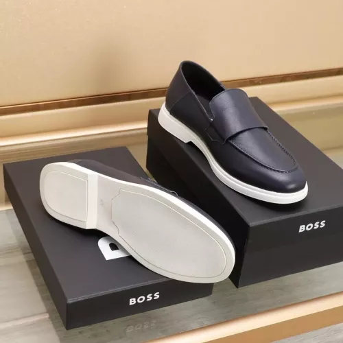 Replica Boss Leather Shoes For Men #1374477 $96.00 USD for Wholesale