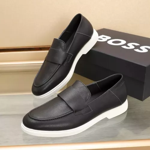 Boss Leather Shoes For Men #1374478 $96.00 USD, Wholesale Replica Boss Leather Shoes