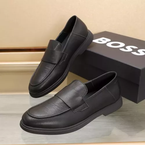 Boss Leather Shoes For Men #1374479 $96.00 USD, Wholesale Replica Boss Leather Shoes