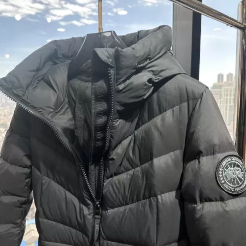Replica Canada Goose Down Feather Coat Long Sleeved For Women #1374526 $314.05 USD for Wholesale
