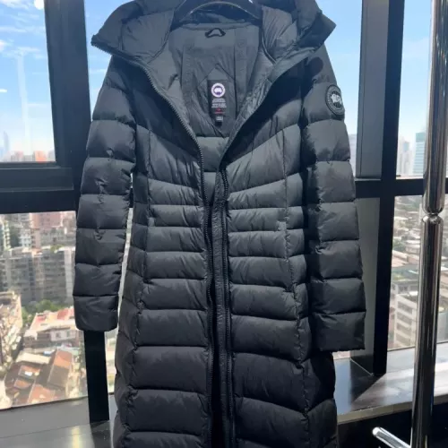 Replica Canada Goose Down Feather Coat Long Sleeved For Women #1374526 $314.05 USD for Wholesale