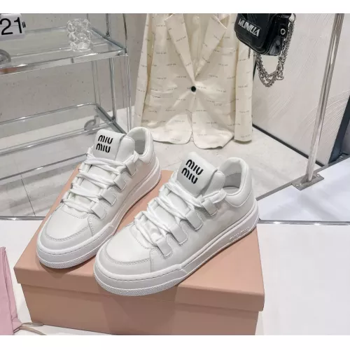 MIU MIU Casual Shoes For Women #1374527 $102.00 USD, Wholesale Replica MIU MIU Casual Shoes