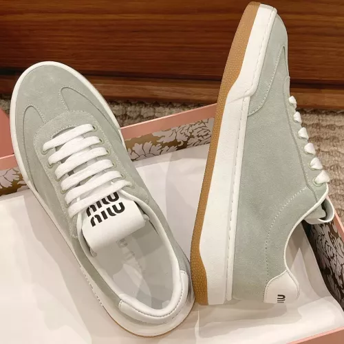 MIU MIU Casual Shoes For Women #1374539 $100.00 USD, Wholesale Replica MIU MIU Casual Shoes