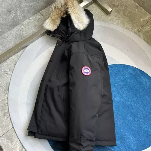 Replica Canada Goose Down Feather Coat Long Sleeved For Men #1374543 $205.00 USD for Wholesale