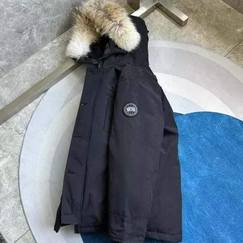 Replica Canada Goose Down Feather Coat Long Sleeved For Men #1374544 $205.00 USD for Wholesale