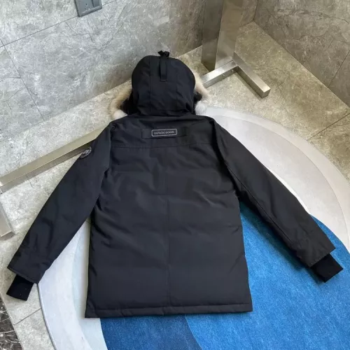 Replica Canada Goose Down Feather Coat Long Sleeved For Men #1374544 $205.00 USD for Wholesale
