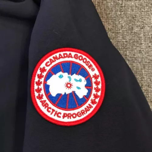 Replica Canada Goose Down Feather Coat Long Sleeved For Men #1374545 $205.00 USD for Wholesale