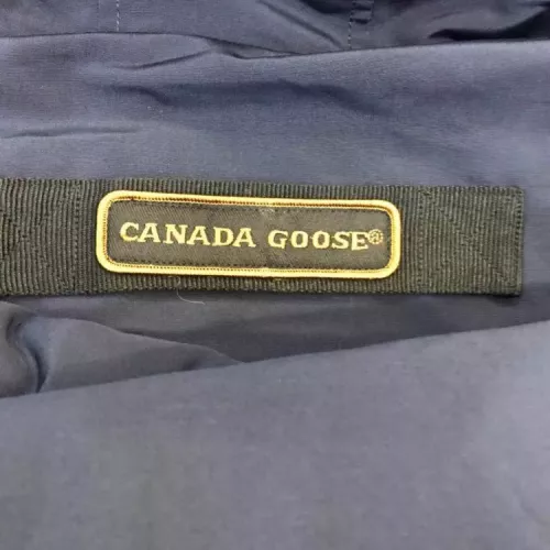 Replica Canada Goose Down Feather Coat Long Sleeved For Men #1374545 $205.00 USD for Wholesale
