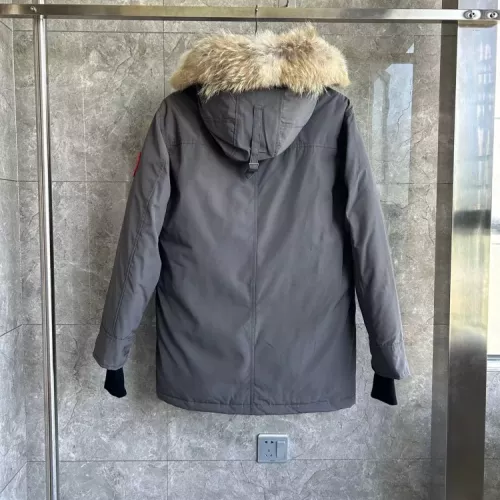 Replica Canada Goose Down Feather Coat Long Sleeved For Men #1374547 $205.00 USD for Wholesale