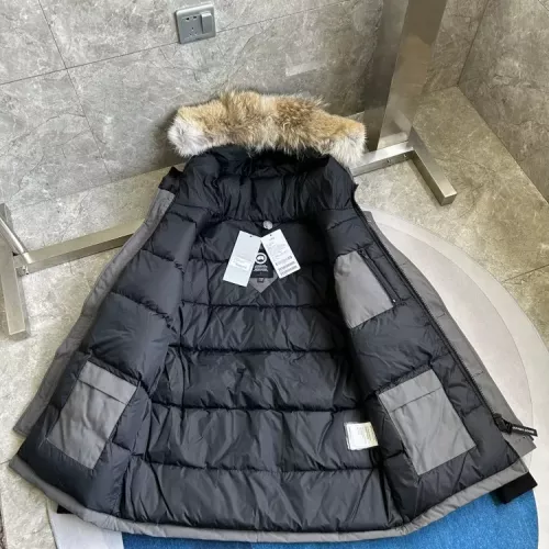 Replica Canada Goose Down Feather Coat Long Sleeved For Men #1374547 $205.00 USD for Wholesale