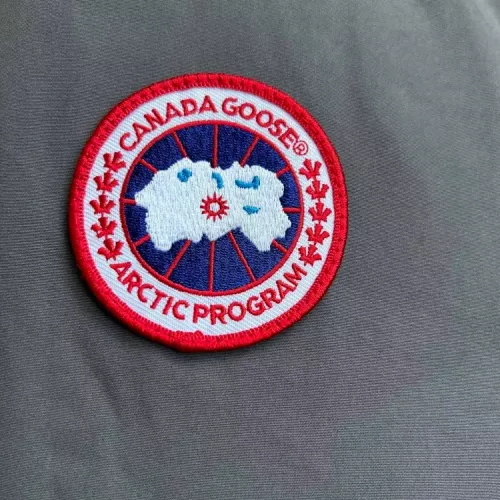 Replica Canada Goose Down Feather Coat Long Sleeved For Men #1374547 $205.00 USD for Wholesale
