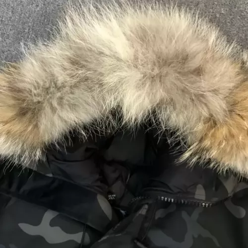 Replica Canada Goose Down Feather Coat Long Sleeved For Men #1374548 $205.00 USD for Wholesale