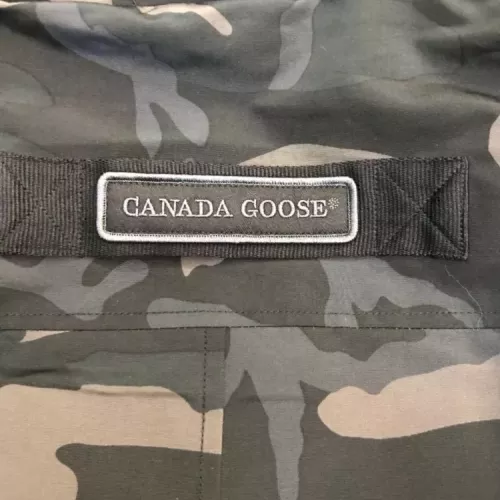 Replica Canada Goose Down Feather Coat Long Sleeved For Men #1374548 $205.00 USD for Wholesale