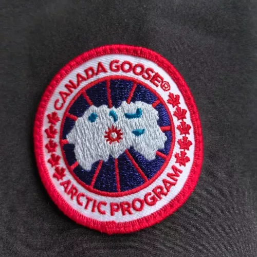 Replica Canada Goose Down Feather Coat Long Sleeved For Women #1374549 $205.00 USD for Wholesale