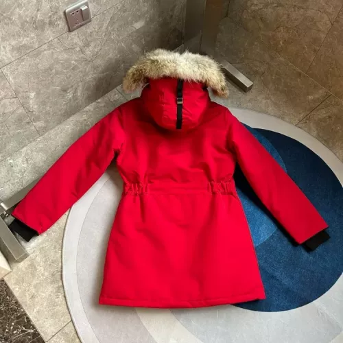 Replica Canada Goose Down Feather Coat Long Sleeved For Women #1374550 $205.00 USD for Wholesale