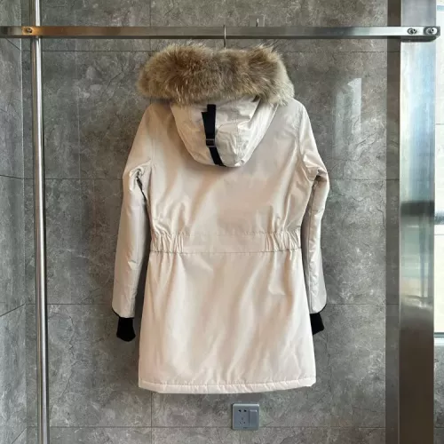 Replica Canada Goose Down Feather Coat Long Sleeved For Women #1374551 $205.00 USD for Wholesale