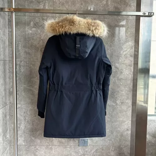 Replica Canada Goose Down Feather Coat Long Sleeved For Women #1374552 $205.00 USD for Wholesale