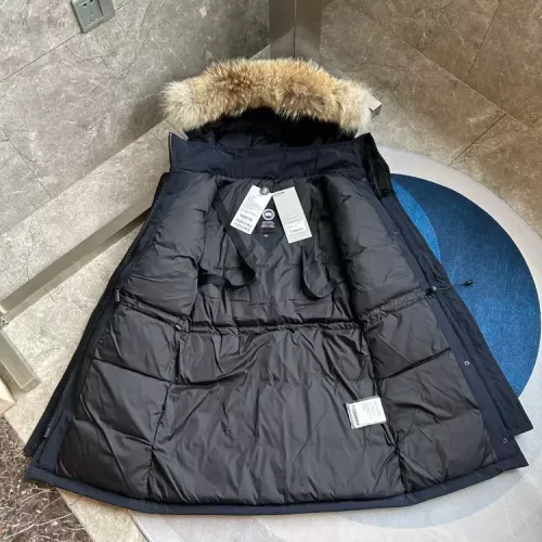 Replica Canada Goose Down Feather Coat Long Sleeved For Women #1374552 $205.00 USD for Wholesale