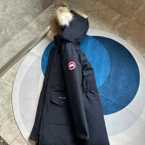 Replica Canada Goose Down Feather Coat Long Sleeved For Women #1374552 $205.00 USD for Wholesale