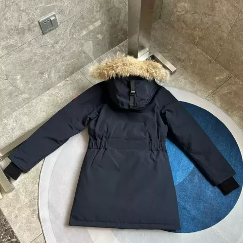 Replica Canada Goose Down Feather Coat Long Sleeved For Women #1374552 $205.00 USD for Wholesale