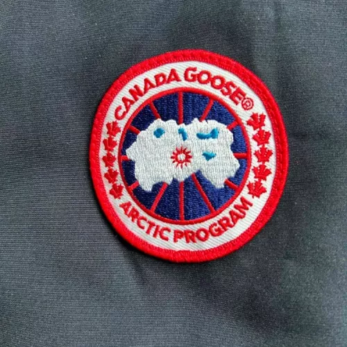 Replica Canada Goose Down Feather Coat Long Sleeved For Women #1374552 $205.00 USD for Wholesale