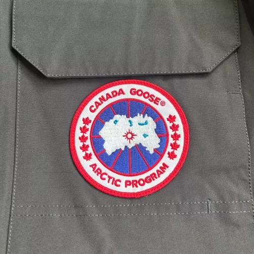 Replica Canada Goose Down Feather Coat Long Sleeved For Men #1374554 $172.00 USD for Wholesale