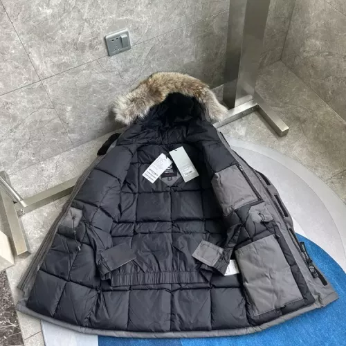 Replica Canada Goose Down Feather Coat Long Sleeved For Men #1374555 $172.00 USD for Wholesale