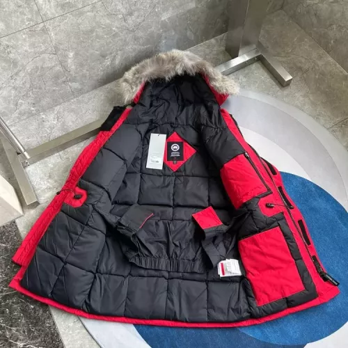 Replica Canada Goose Down Feather Coat Long Sleeved For Men #1374557 $172.00 USD for Wholesale