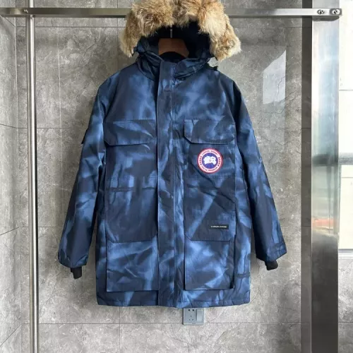 Canada Goose Down Feather Coat Long Sleeved For Men #1374559 $172.00 USD, Wholesale Replica Canada Goose Down Feather Coat