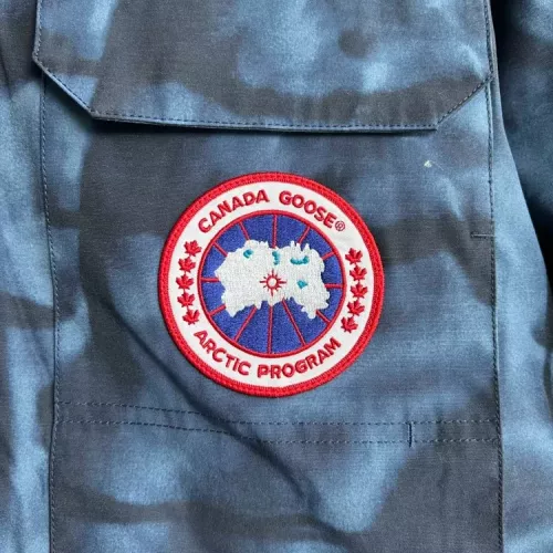 Replica Canada Goose Down Feather Coat Long Sleeved For Men #1374559 $172.00 USD for Wholesale