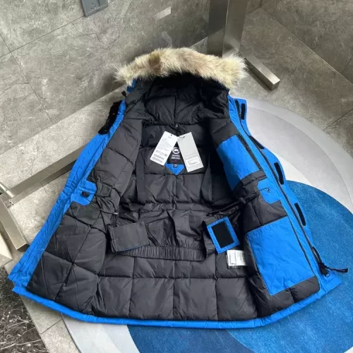 Replica Canada Goose Down Feather Coat Long Sleeved For Men #1374563 $172.00 USD for Wholesale