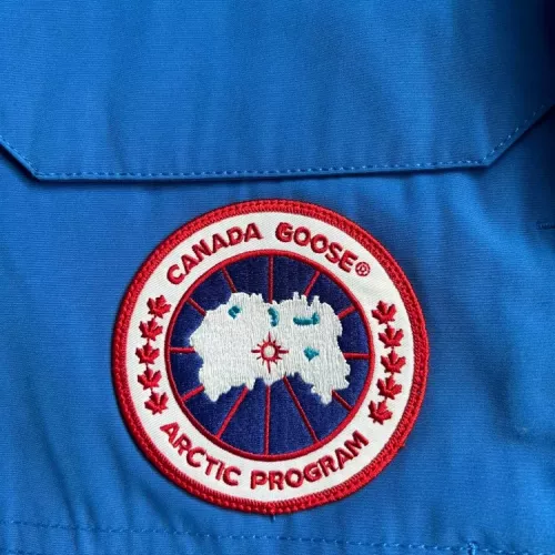 Replica Canada Goose Down Feather Coat Long Sleeved For Men #1374563 $172.00 USD for Wholesale