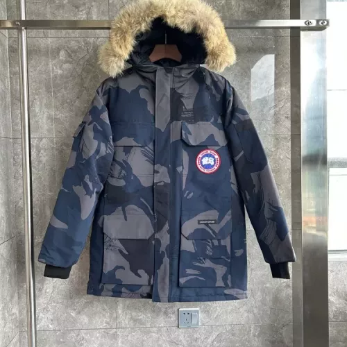Canada Goose Down Feather Coat Long Sleeved For Men #1374564 $172.00 USD, Wholesale Replica Canada Goose Down Feather Coat
