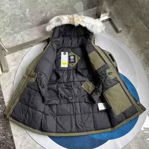 Replica Canada Goose Down Feather Coat Long Sleeved For Men #1374565 $172.00 USD for Wholesale