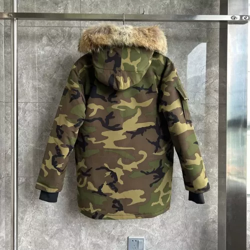 Replica Canada Goose Down Feather Coat Long Sleeved For Men #1374566 $172.00 USD for Wholesale