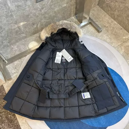 Replica Canada Goose Down Feather Coat Long Sleeved For Men #1374567 $172.00 USD for Wholesale