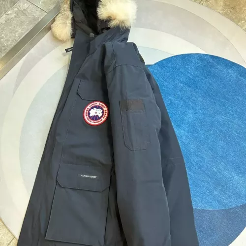 Replica Canada Goose Down Feather Coat Long Sleeved For Men #1374567 $172.00 USD for Wholesale