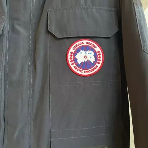 Replica Canada Goose Down Feather Coat Long Sleeved For Men #1374567 $172.00 USD for Wholesale
