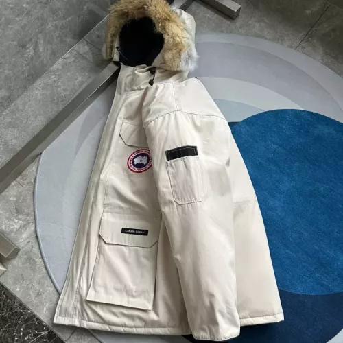 Replica Canada Goose Down Feather Coat Long Sleeved For Men #1374568 $172.00 USD for Wholesale