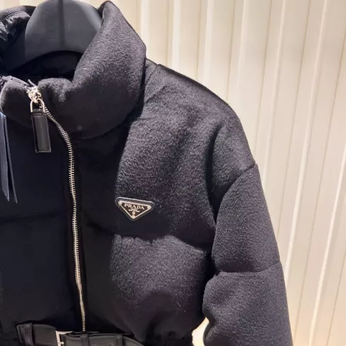 Replica Prada Down Feather Coat Long Sleeved For Women #1374574 $202.00 USD for Wholesale