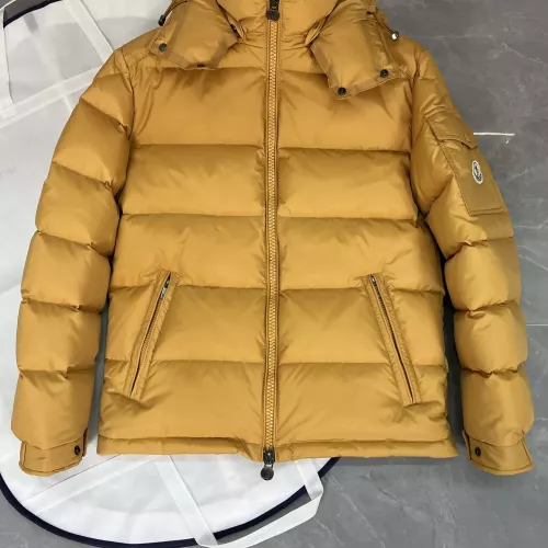 Moncler Down Feather Coat Long Sleeved For Men #1374592 $132.00 USD, Wholesale Replica Moncler Down Feather Coat