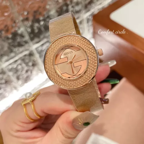 Gucci Watches In Rose Gold #1374607 $29.00 USD, Wholesale Replica Gucci Watches