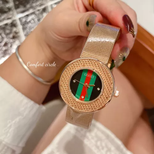 Gucci Watches In Rose Gold #1374609 $29.00 USD, Wholesale Replica Gucci Watches